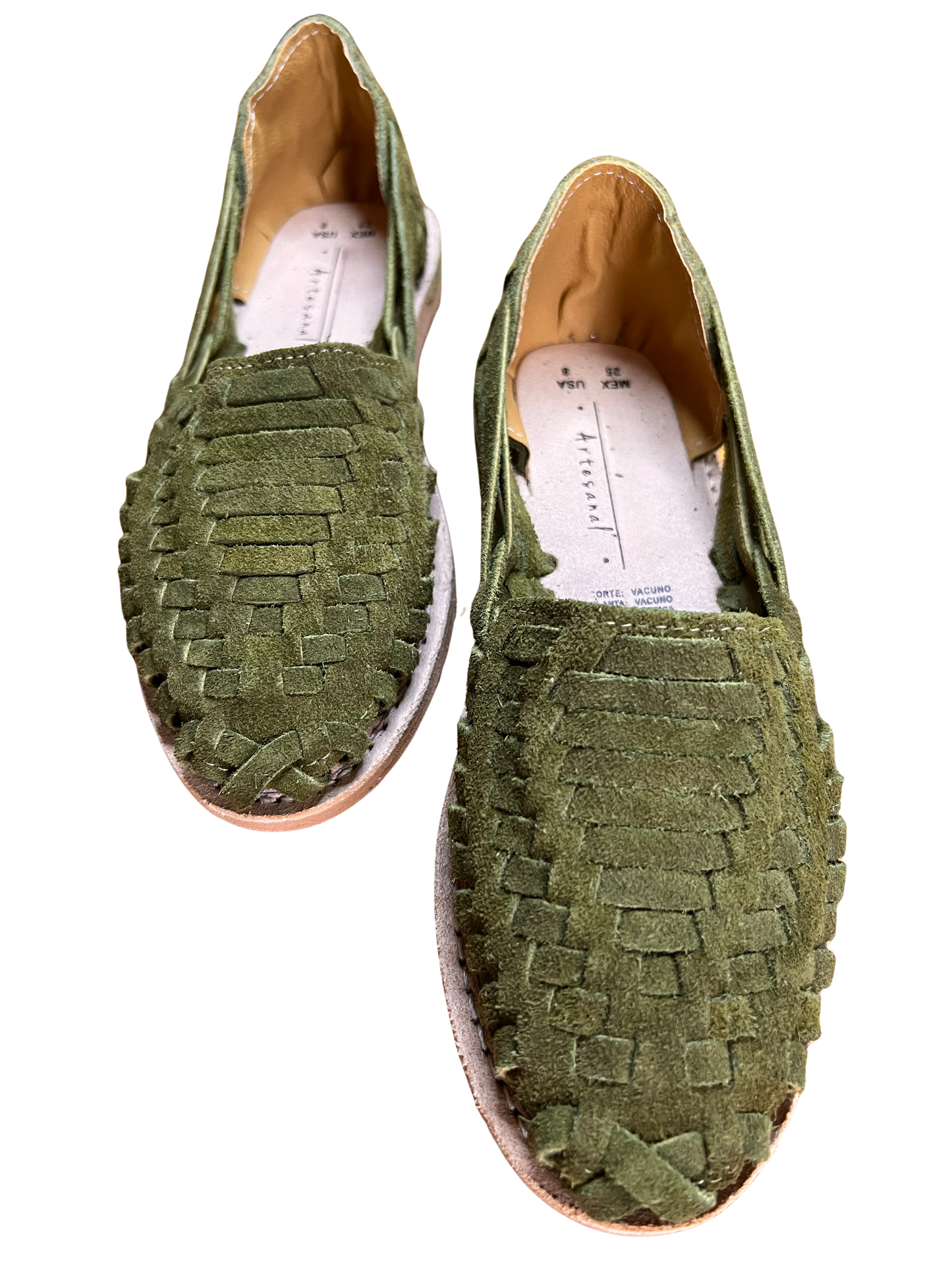– Olive Palma – Suede Leather Mexican Sandals