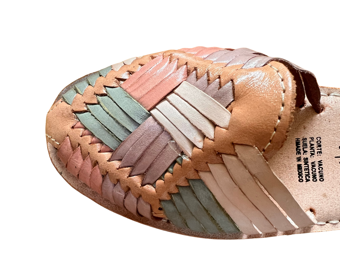 – Confetti Dream – Artisanal Buckled Flat Huaraches