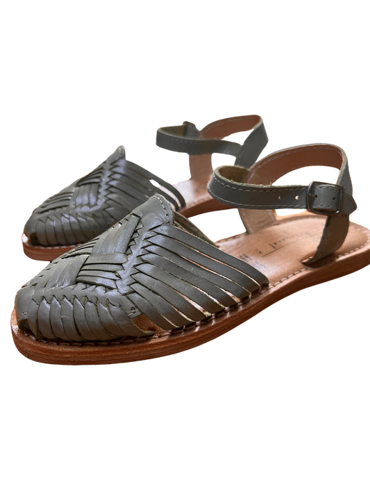– Menta Chic – Artisanal Buckled Flat Huaraches