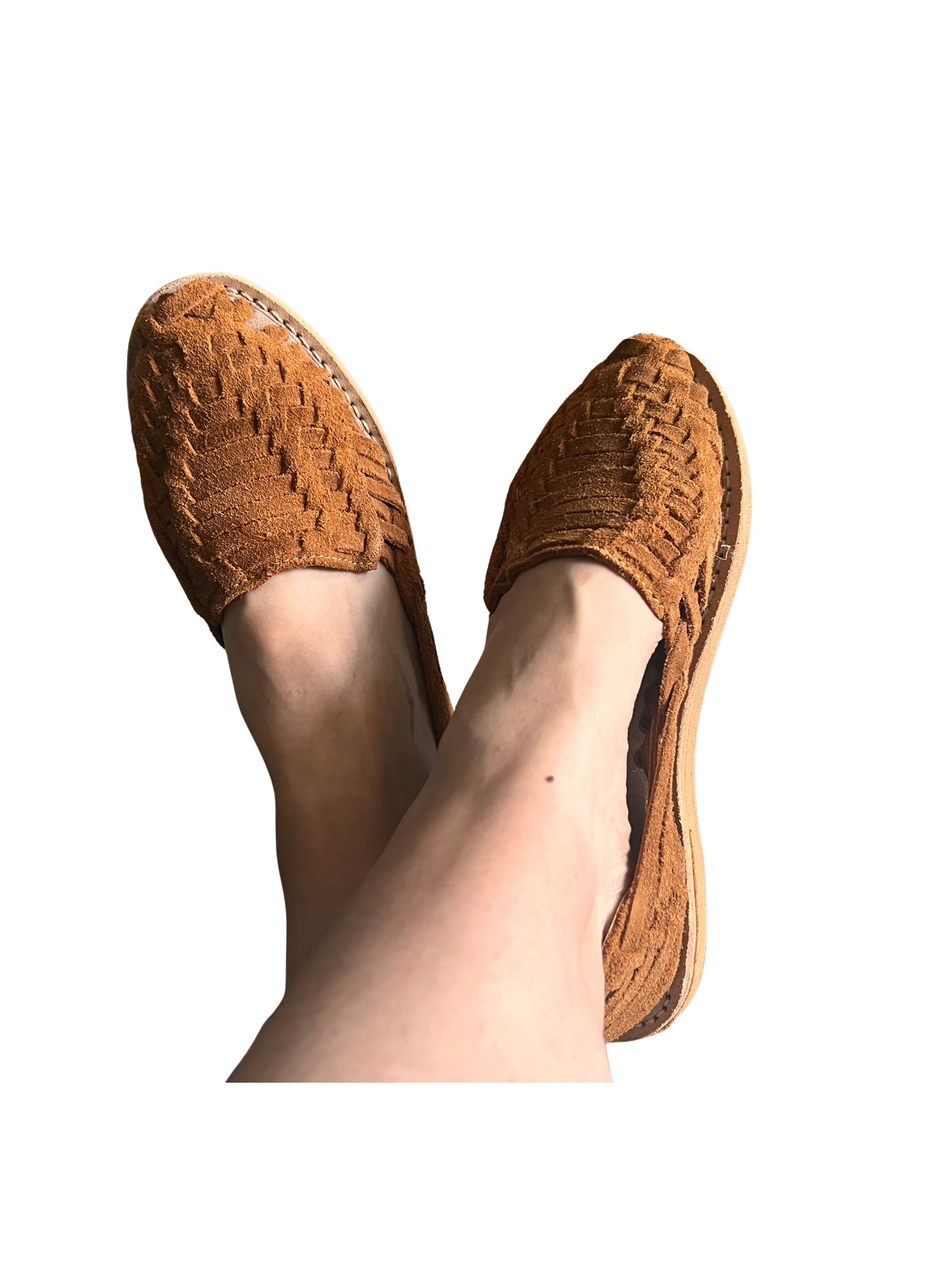 –  Desert Canela – Suede Leather Mexican Sandals