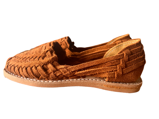 –  Desert Canela – Suede Leather Mexican Sandals