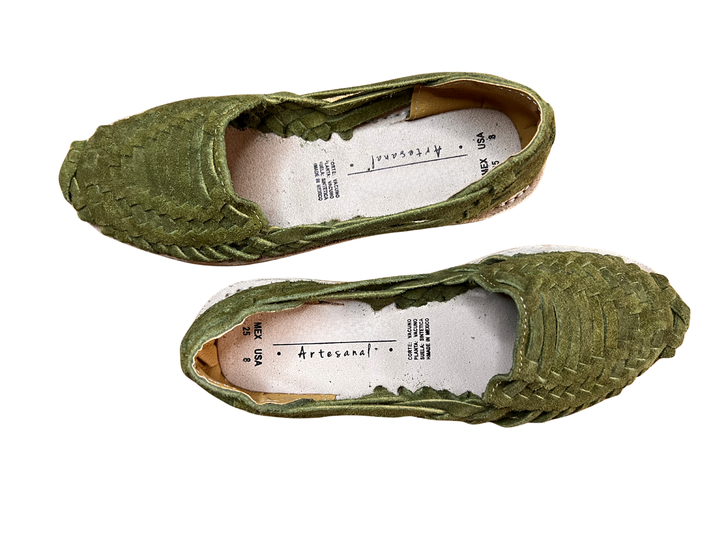 – Olive Palma – Suede Leather Mexican Sandals