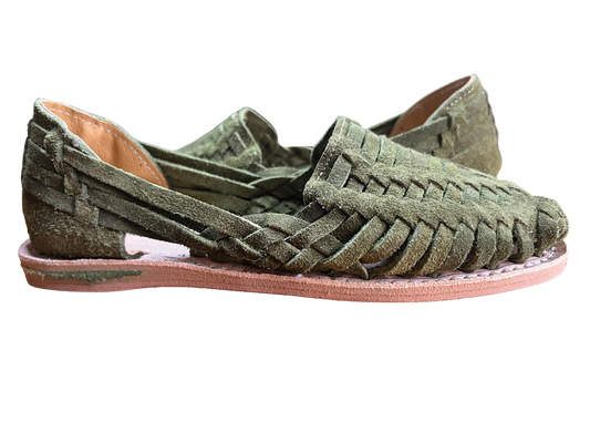 – Olive Palma – Suede Leather Mexican Sandals